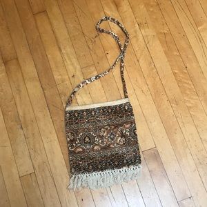 International rugs Persian rug style purse with tassels